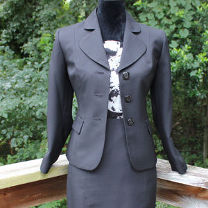 Kasper Petite Separates Three Button Blazer 4P